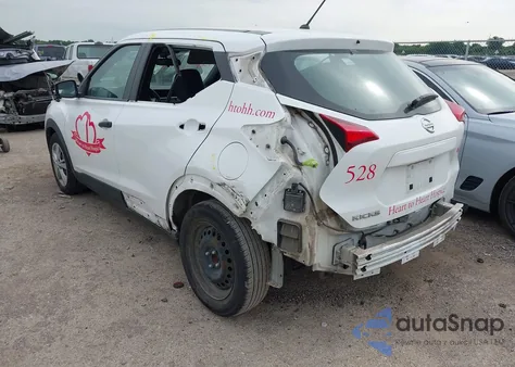 2020 Nissan Kicks S Xtronic Cvt из США, поврежденный, VIN 3N1CP5BV8LL528927